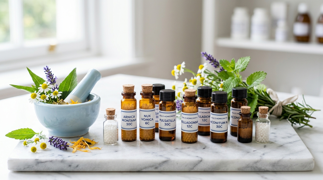 Homeopathic remedies at Saleem Clinic